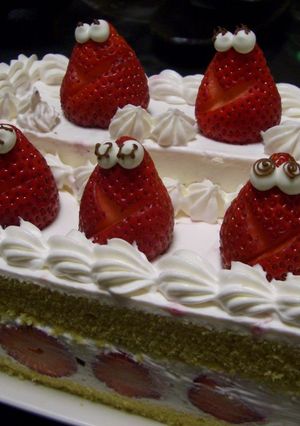 ひな壇ケーキ-レシピのメイン写真