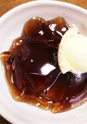 ノンカフェイン麦茶ゼリー-レシピのメイン写真