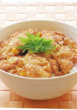 熊谷特産★栄養満点！大和芋とろろかき揚丼-レシピのメイン写真