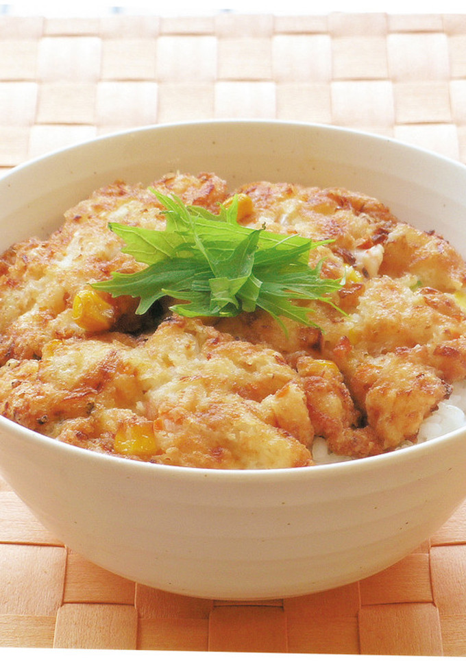 熊谷特産★栄養満点！大和芋とろろかき揚丼-レシピのメイン写真