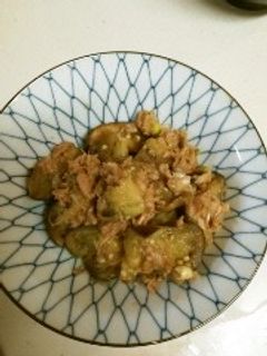 レンジで簡単★蒸しなすとツナの和え物-レシピのメイン写真