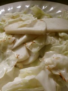 蒲鉾とキャベツの炒め物-レシピのメイン写真