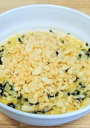 たぬき卵かけごはん-レシピのメイン写真