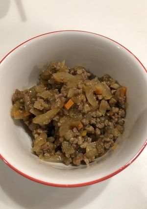 野菜たっぷりひき肉丼-レシピのメイン写真