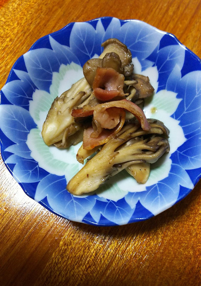 舞茸とベーコンのバター炒め-レシピのメイン写真