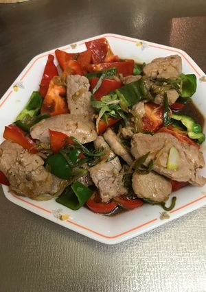 豚ヒレ肉の黒酢いため-レシピのメイン写真