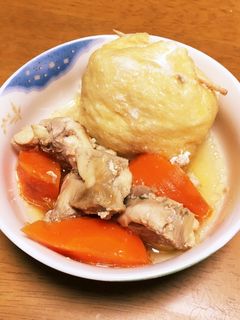 簡単ヒガシマルうどんスープで卵の袋煮-レシピのメイン写真