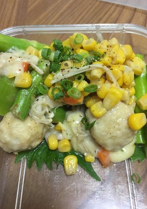 放っとく煮★ミートボールのチーズミルク煮-レシピのメイン写真