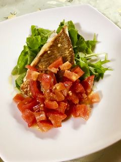 フレッシュトマトソース添え真鯛のソテー-レシピのメイン写真