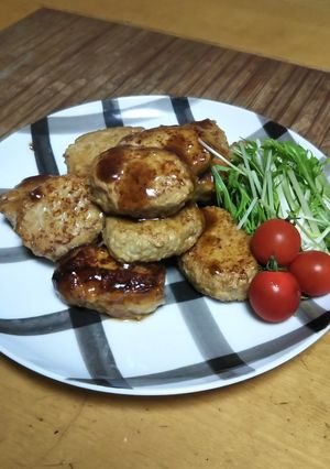 蓮根つくね-レシピのメイン写真