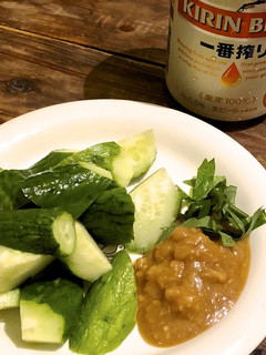 シソ味噌きゅうり【超簡単!!酒のツマミ】-レシピのメイン写真