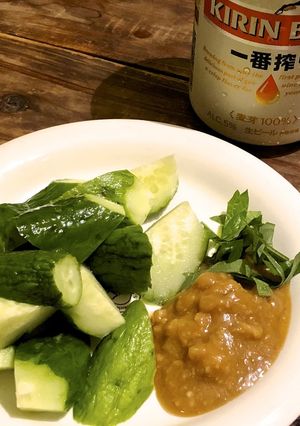 シソ味噌きゅうり【超簡単!!酒のツマミ】-レシピのメイン写真