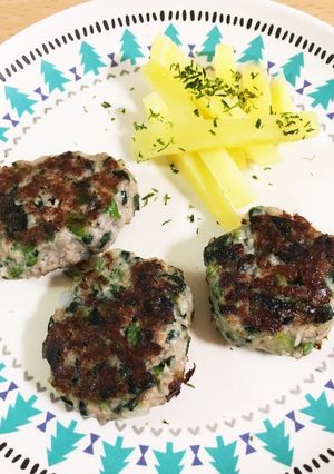 【離乳食完了期】とうふハンバーグ-レシピのメイン写真