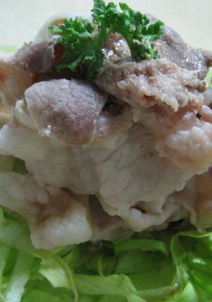 しょうが風味の温しゃぶサラダ-レシピのメイン写真