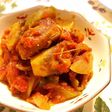 味付不要!トマト缶と鯖缶のラタトゥイユ風