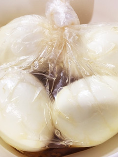 子供も喜ぶ薄味味玉 納豆のタレの消費にも-レシピのメイン写真