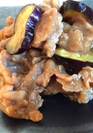 豚とナスの甘酢炒め-レシピのメイン写真
