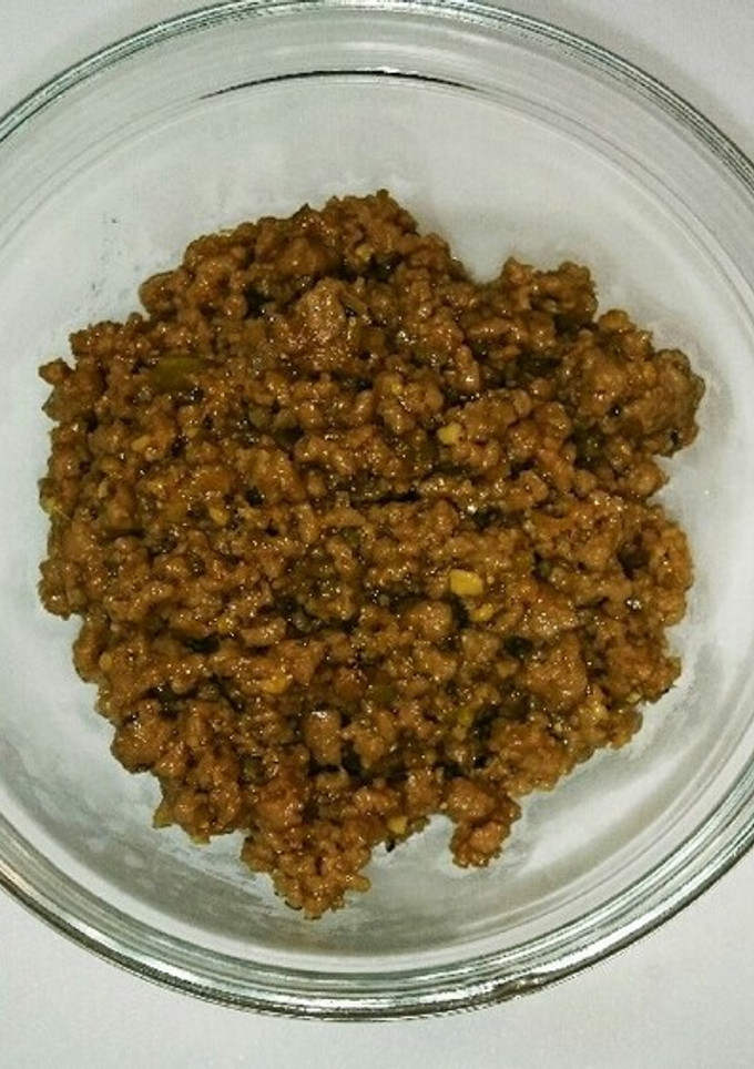 [簡単作り置き！万能☆肉味噌]-レシピのメイン写真