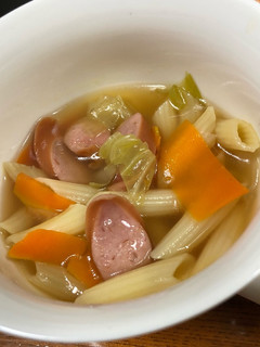 ウインナーとお野菜のスープ-レシピのメイン写真