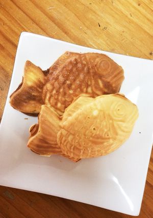 外パリ中ふわたい焼き-レシピのメイン写真
