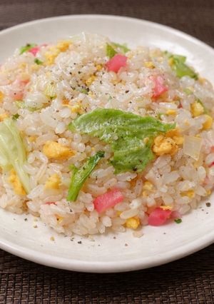 レタスチャーハン-レシピのメイン写真