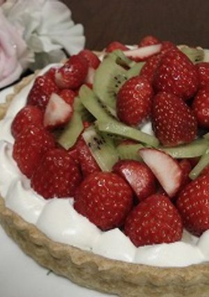 ダイエットバナナプリンで♪フルーツタルト-レシピのメイン写真