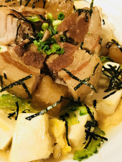あとのせ豚角煮のゴーヤーチャンプルー-レシピのメイン写真