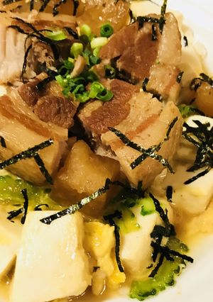 あとのせ豚角煮のゴーヤーチャンプルー-レシピのメイン写真