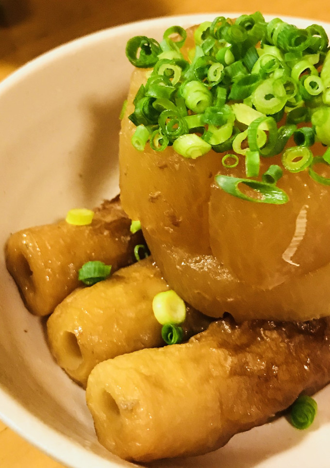 あまからおでん●ちくわ＆大根のしっかり煮-レシピのメイン写真