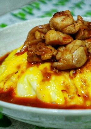 なんちゃってオムライス！二子玉丼！！-レシピのメイン写真