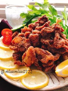 コリコリ!豚軟骨のカレー唐揚げ(動画有)-レシピのメイン写真