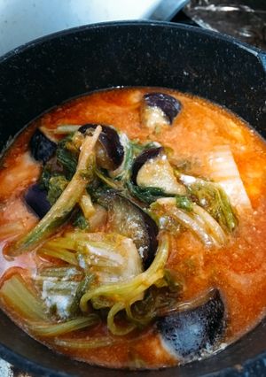 なすとセロリのトマトヨーグルト煮込み-レシピのメイン写真