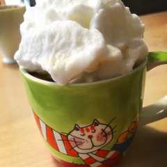 รูปของ 卵白消費☆もこもこカフェラテ