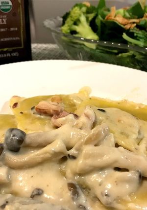 パスタやラビオリに合うクリームソース-レシピのメイン写真