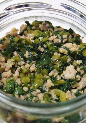 もみ菜の常備菜-レシピのメイン写真