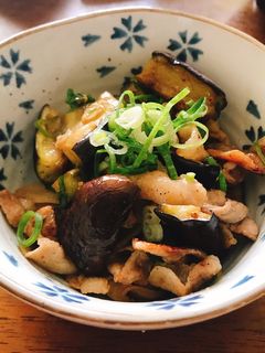 茄子と豚バラの中華炒め-レシピのメイン写真