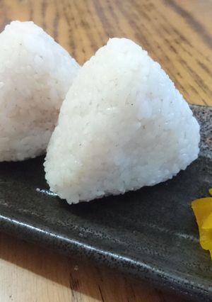だしだけおにぎり-レシピのメイン写真