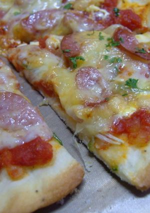 イタリアンレストランの味☆絶品ピザ生地-レシピのメイン写真