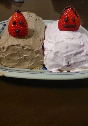 今年の　ひな祭りケーキ！-レシピのメイン写真