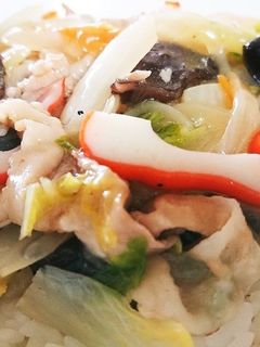 簡単!お手軽!野菜たっぷり中華丼☆-レシピのメイン写真