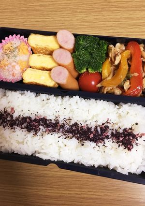 2018／8／24お弁当-レシピのメイン写真