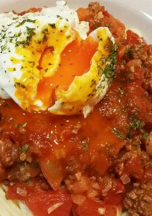 やって！TRY ミートソーススパゲティー-レシピのメイン写真