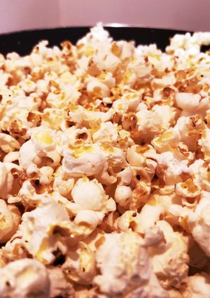ヘルシー！おいしー！ごま油でポップコーン-レシピのメイン写真