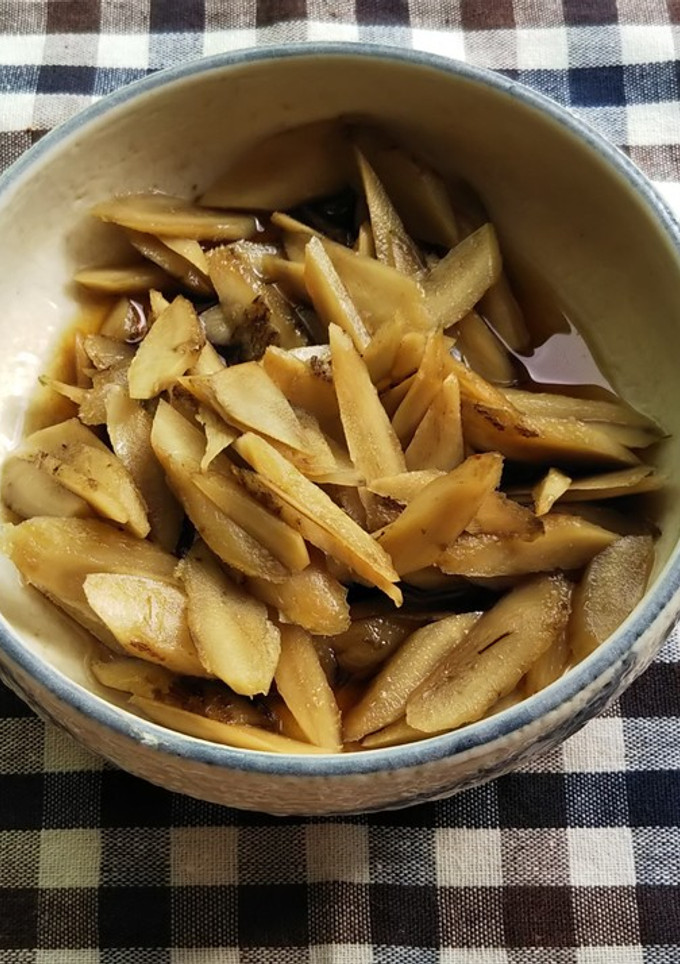 笹がきしない笹がきもどきのごぼうの煮物-レシピのメイン写真