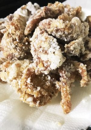 パリパリ鶏皮の唐揚げ-レシピのメイン写真