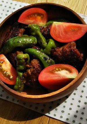 ごぼうの煮物入りつくね-レシピのメイン写真