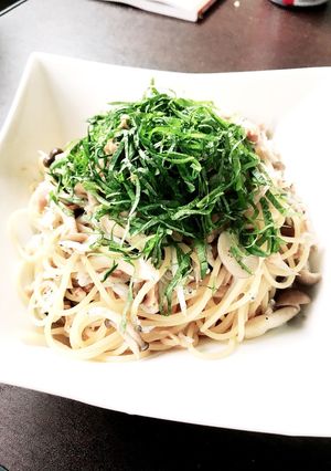 大葉たっぷり和風パスタ-レシピのメイン写真