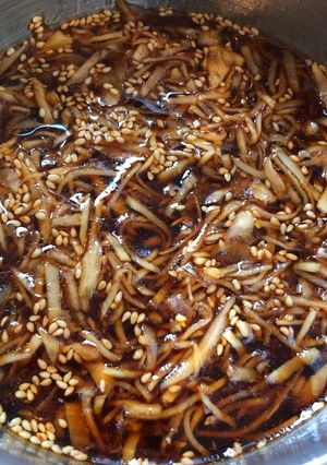食べる新生姜♩冷奴、唐揚げなどに万能タレ-レシピのメイン写真