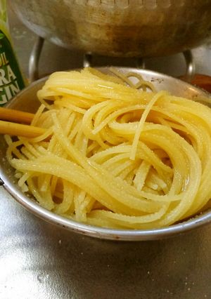 最速の塩パスタ-レシピのメイン写真