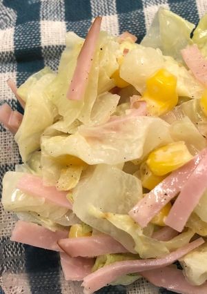 キャベツとコーンのマヨサラダ-レシピのメイン写真